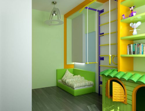 Mit Parkett lassen sich bunte Effekte erzielen – Mehr Farbe fürs Kinderzimmer