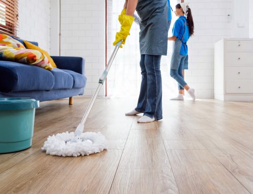 Parkettpflege mit dem Drei-Stufen-Programm￼￼